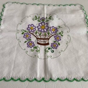 Embroidered🧶🪡set of 5